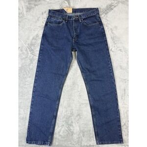 Magella outdoors Men's Pants Blue Denim Jeans Regular Relaxed Straight 32 X 32